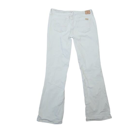 Vintage Y2K Levi's khaki tan low rise bootcut jeans 12 Long - Picture 3 of 6